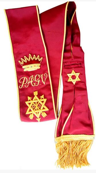 Order Of The Secret Monitor - Grand - Sash